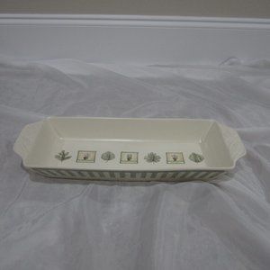 Pfaltzgraff Naturewood Bread Serving Dish Bowl